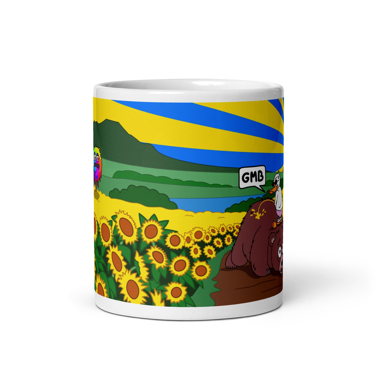 "Sunflower Fields" Mug