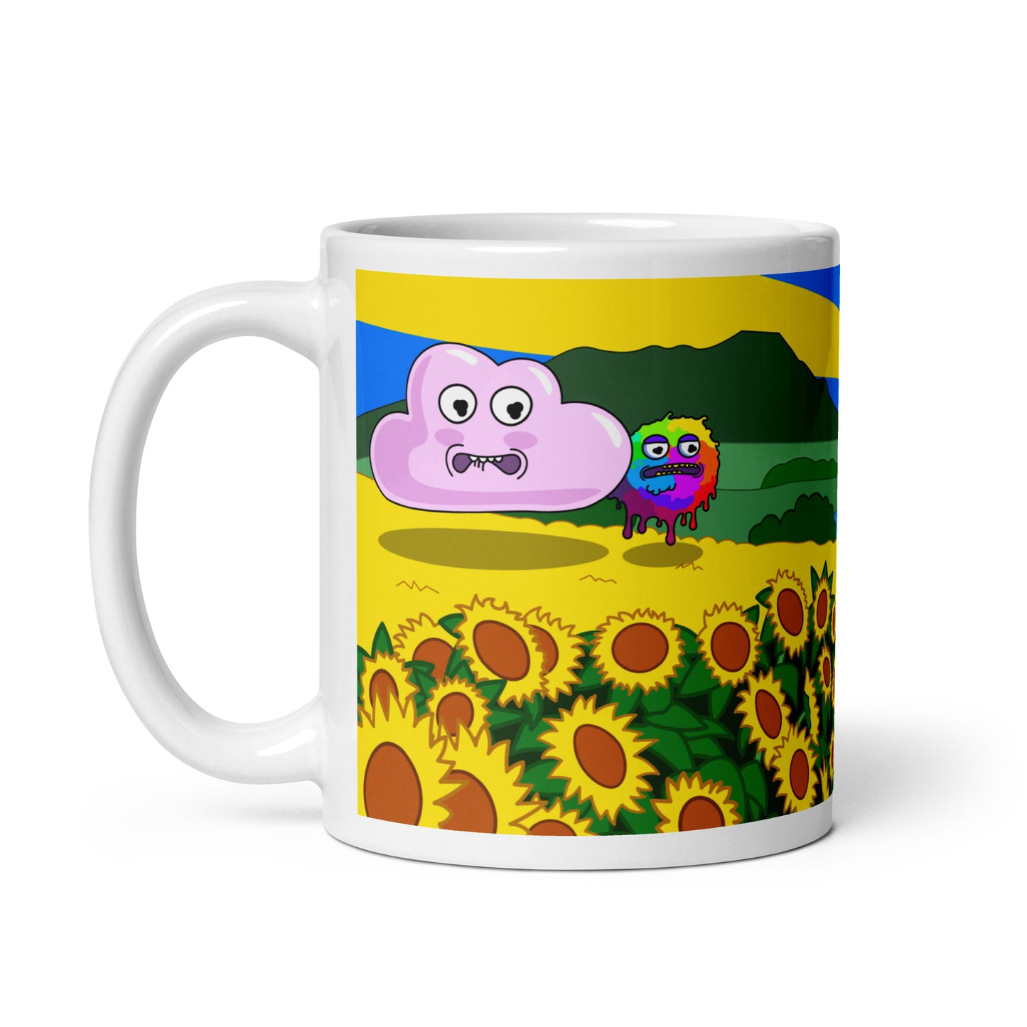 "Sunflower Fields" Mug