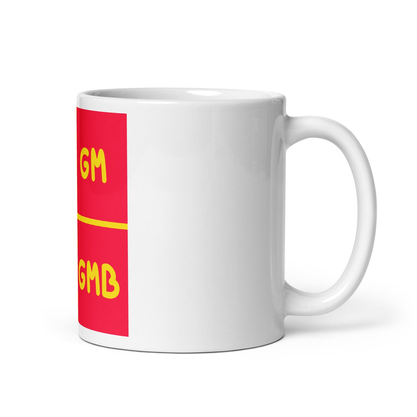 "GM vs GMB" Mug